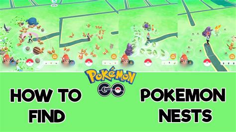 pokemon go mega nest|pokemon nest locations.